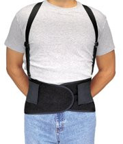 Small Allegro Ergonomics: Back Support: Economy Belt 7176-01 sizes: 26 into 32