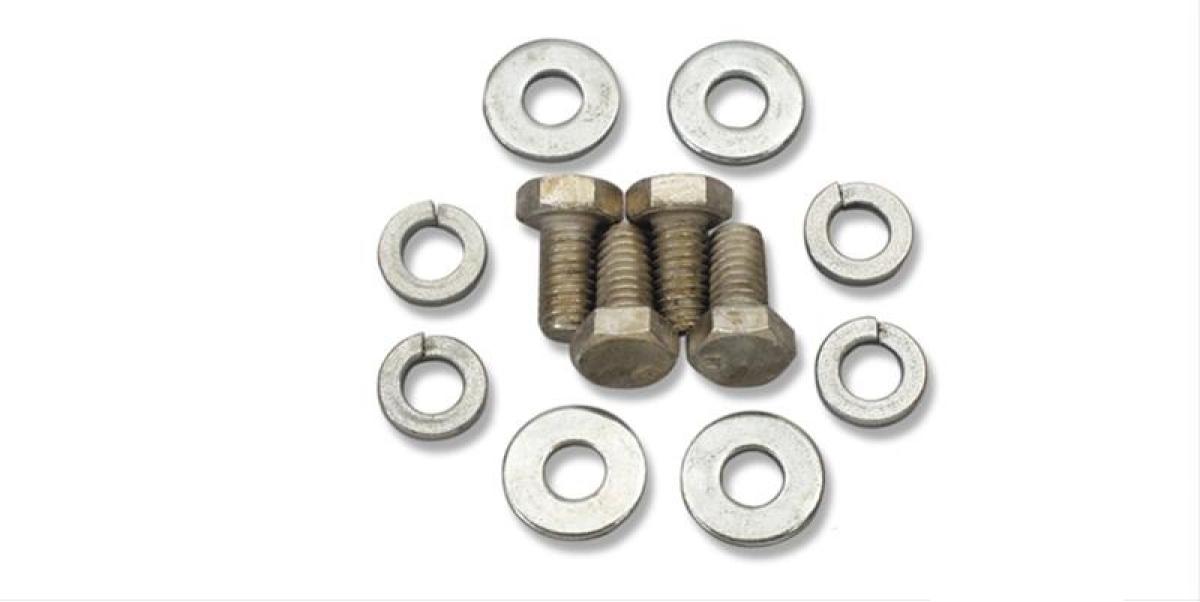 Redline Restomotive 1957 Chevy Hood Hinge To Hood Bolt & Washer Installation Kit