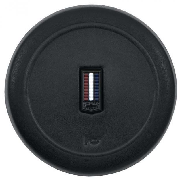 1984-89 Camaro, Steering Wheel Horn Button Cap, Leather Wrapped, GM Licensed