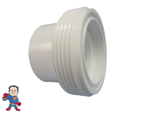1 1/2″ Slip x 2″ Threaded Heater Union for Hot Tub Spa – Global