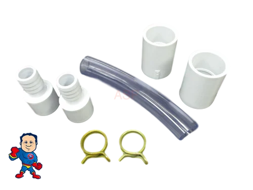 1″ Flex Pipe Adapter Kit – Connects Legacy 1″ Flex to Modern Spa Plumbing