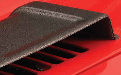 Bushwacker 15002BUS Cowl Vent Air Scoop in Textured Black for 98-18 Jeep Wrangler TJ, JK & Unlimited