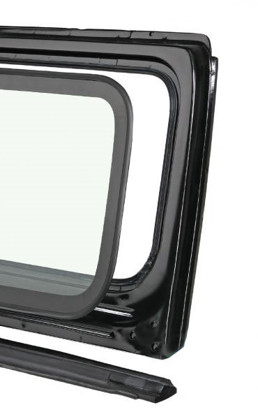 Quadratec Windshield Frame and Components for 76-86 Jeep CJ-5, CJ-7 & CJ-8 Scrambler
