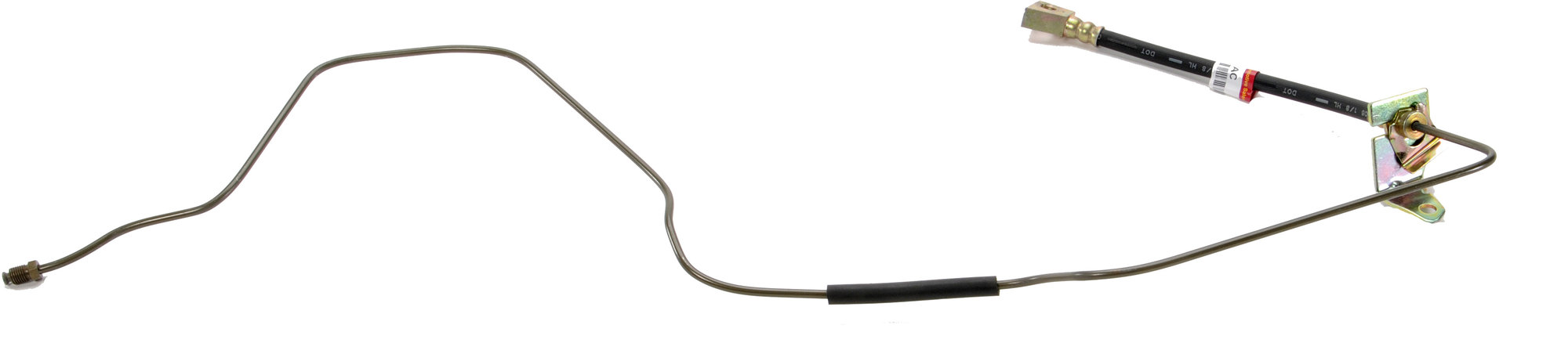 Crown Automotive 52128430AC Passenger Side Rear Brake Hosefor 03-06 Jeep Wrangler TJ with Disc Brakes