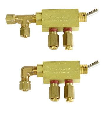 PowerTank ARB-2070-6 Two Pneumatic Air Toggle Valve for Front & Rear Axle
