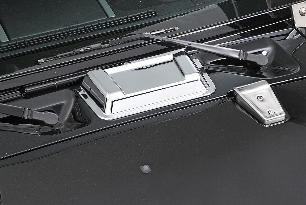 Rugged Ridge Line Hood Scoop for 98-18 Jeep Wrangler TJ & JK