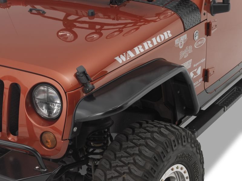 Warrior Products  Front Tube Flares for 07-18 Jeep Wrangler JK