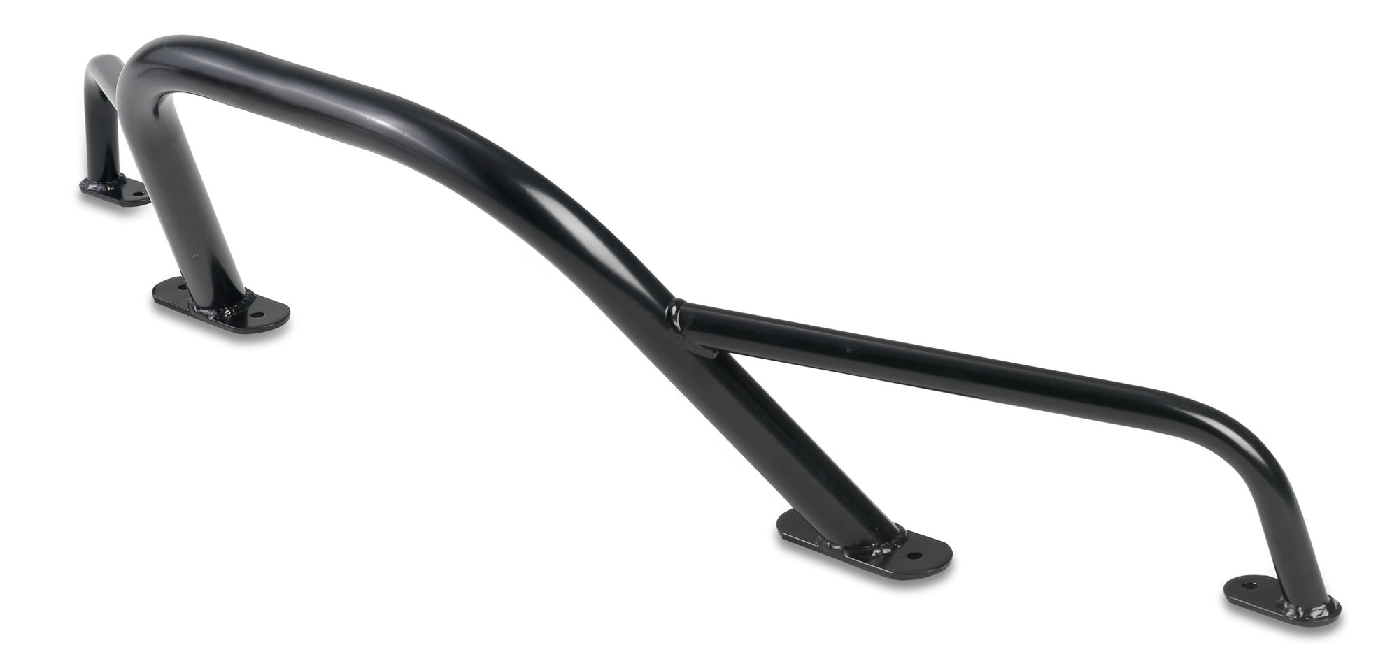 Warrior Products 59011 Pre Runner Brush Guard in Gloss Black for 07-18 Jeep Wrangler JK with Warrior Products Bumpers