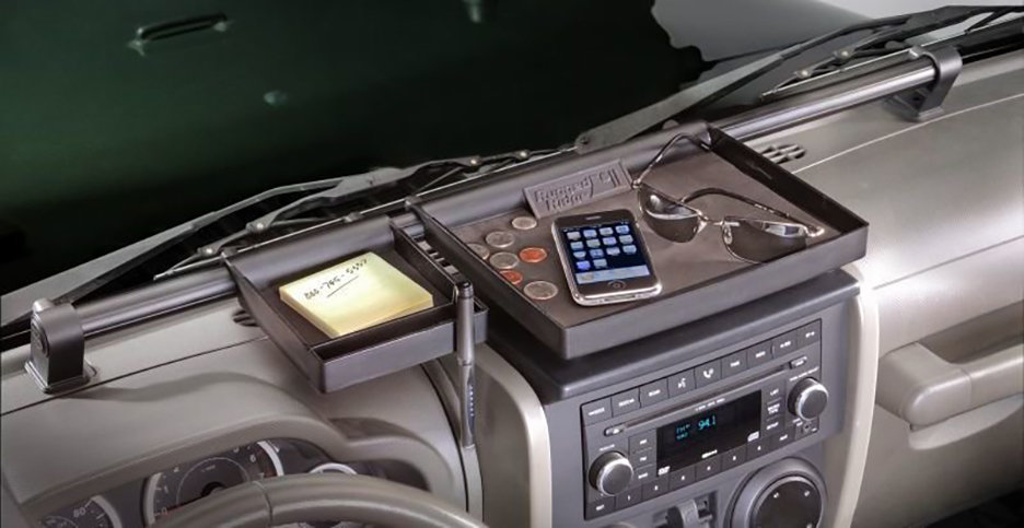 Rugged Ridge 13551.10 Dash Organizer for 07-10 Jeep Wrangler JK