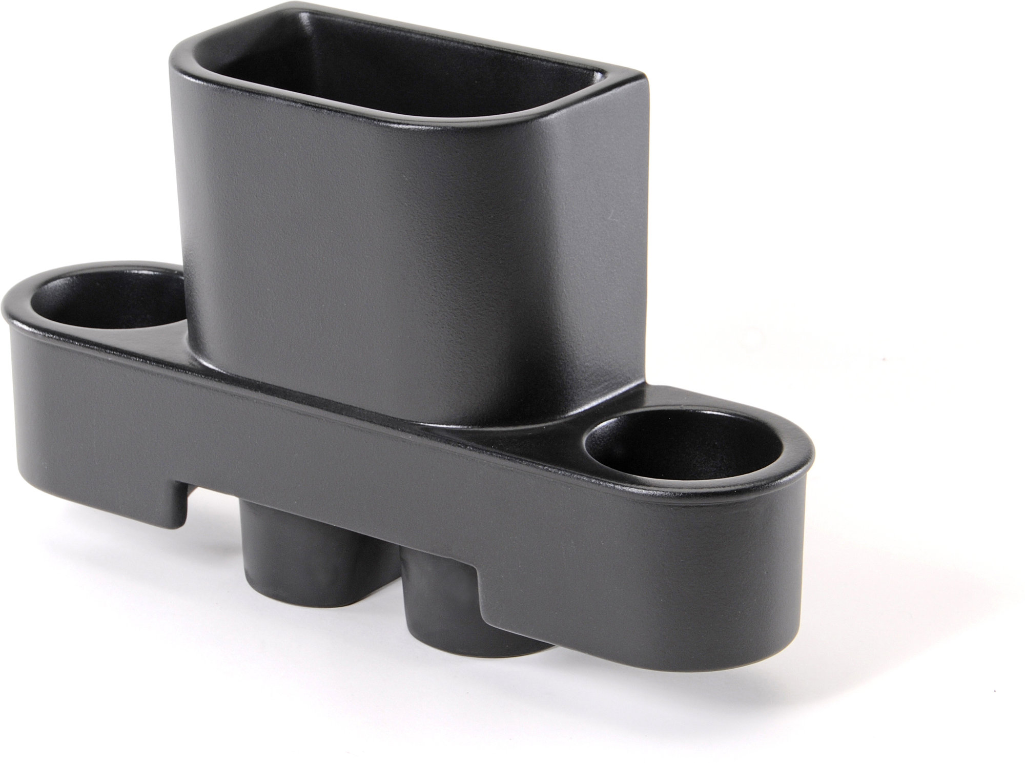 Vertically Driven Products 31500 Trash Can with Cup Holders for 07-10 Jeep Wrangler JK