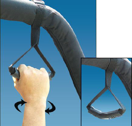 Vertically Driven Products 50769335 360° Grab Handle in Black