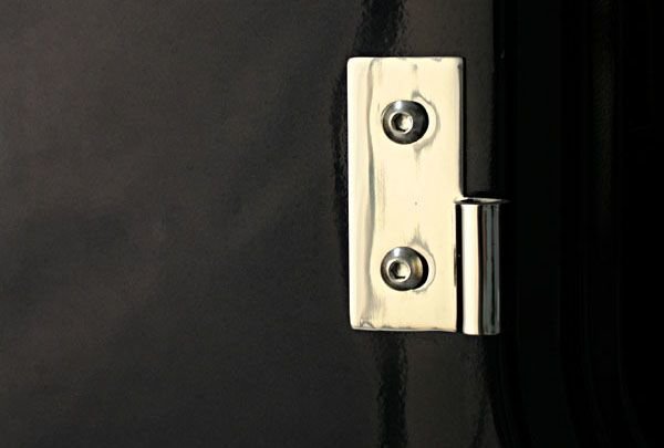 Rugged Ridge 11113.04 Stainless Steel Lower Door Hinge Brackets for 76-06 Jeep CJ-5, CJ-7, CJ-8 Scrambler, Wrangler YJ, TJ & Unlimited