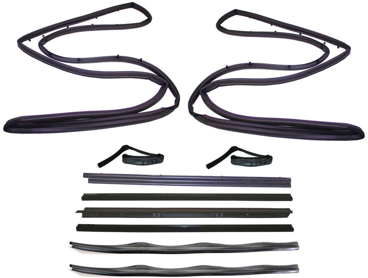 Fairchild Industries Replacement Door Seal Kit for 77-95 CJ-7 & Wrangler YJ