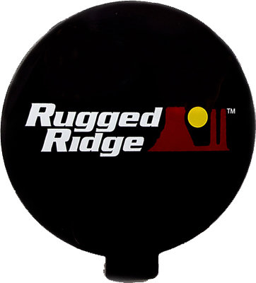 Rugged Ridge 15210.53 6" Light Cover in Black for Rugged Ridge 6" Off Road Light