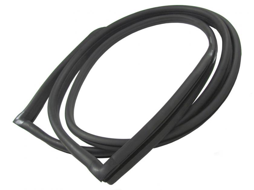 Precision Sedan and Coupe Models - Rear Window Weatherstrip Seal, Works With Chrome Trim That Inserts into Body Clips WBL DB395 GM