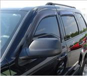 AVS 94243 Ventvisor in Smoke (4 Piece) for 05-10 Jeep Grand Cherokee WK