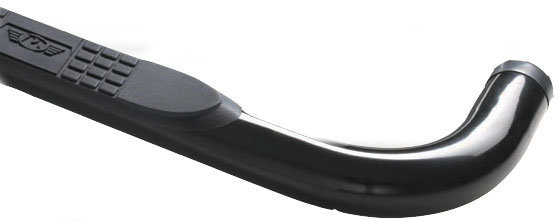 Rampage Products 8827 3" Side Bar with Step in Textured Black for 07-18 Jeep Wrangler JK 2 Door