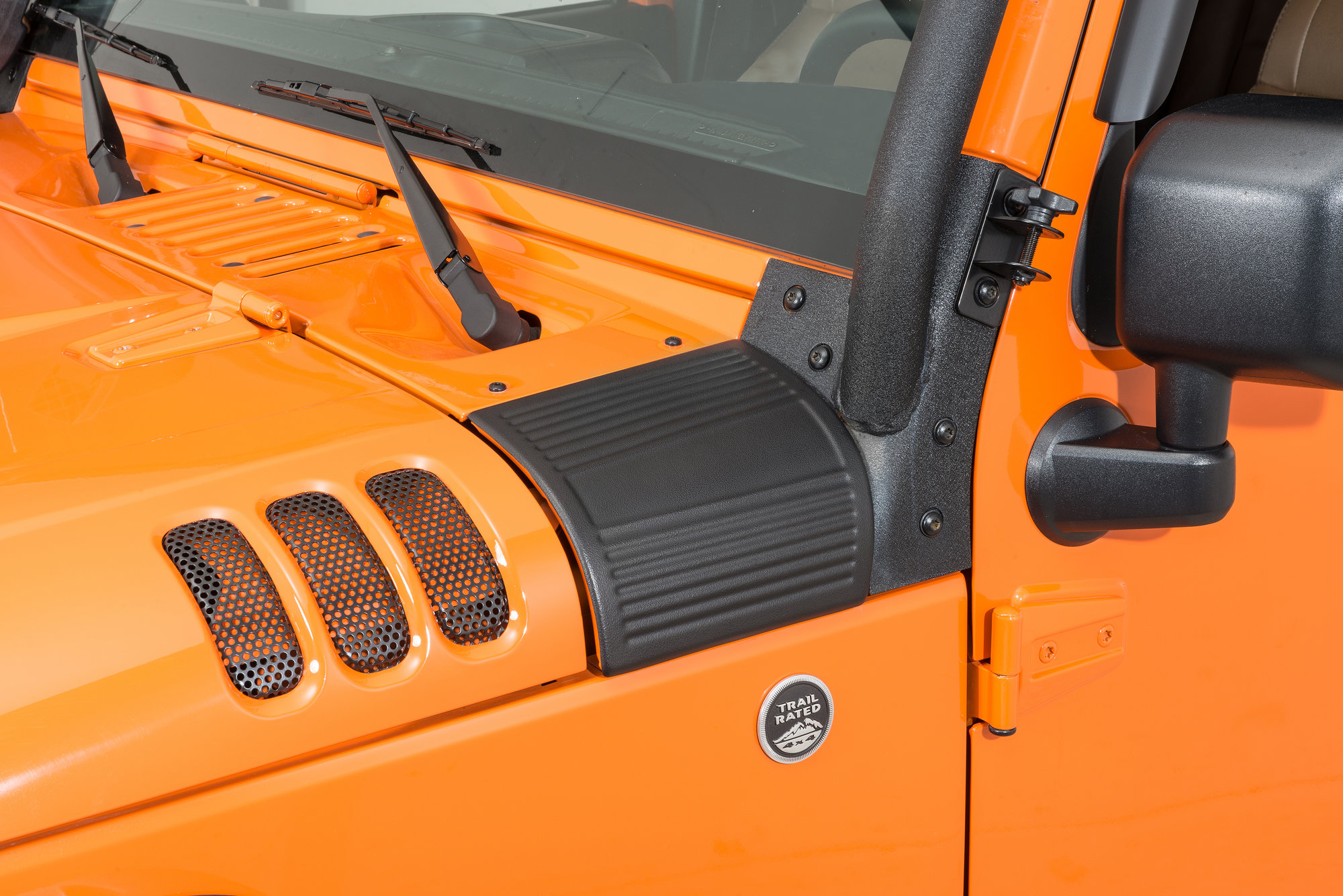 Rugged Ridge 11651.18 Cowl Body Armor for 07-18 Jeep Wrangler JK