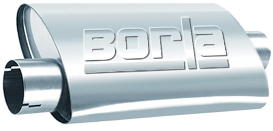 Borla 40344 Turbo Muffler for 87-90Jeep Wrangler YJ