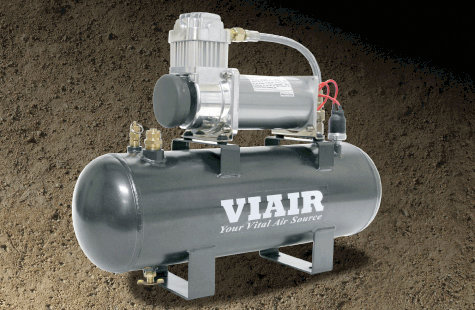 Viair 20007 200 PSI 2 Gallon Fast-Fill Air Tank