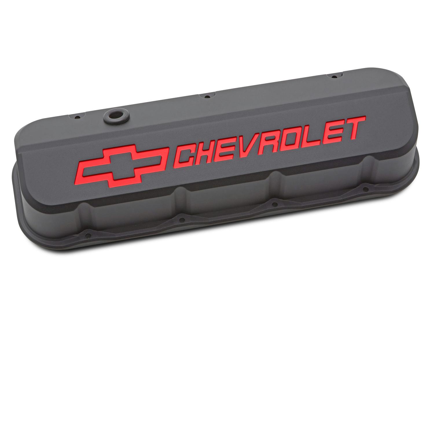PROFORM 141-876 Black Crinkle w/ Red Chevy Logo