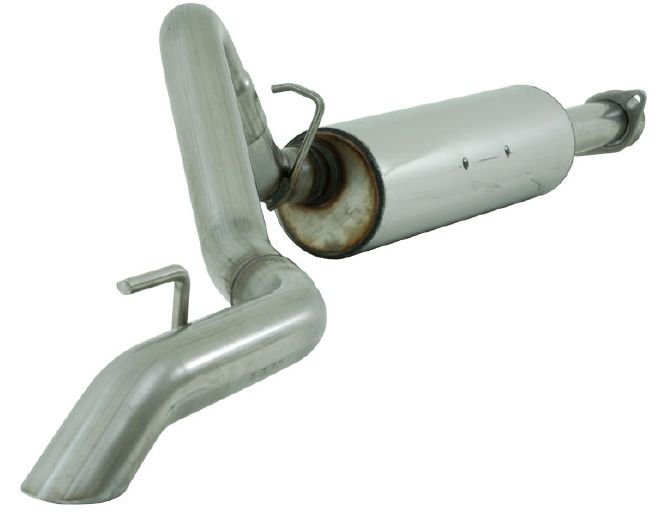 MBRP S5520409 XP Series Cat Back Exhaust System in T-409 Stainless Steel for 04-06 Jeep Wrangler Unlimited with 4.0L I-6 Engines