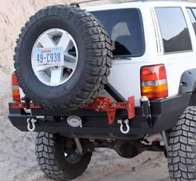 Rock Hard 4X4 Rear Bumper for 93-98 Jeep Grand Cherokee ZJ