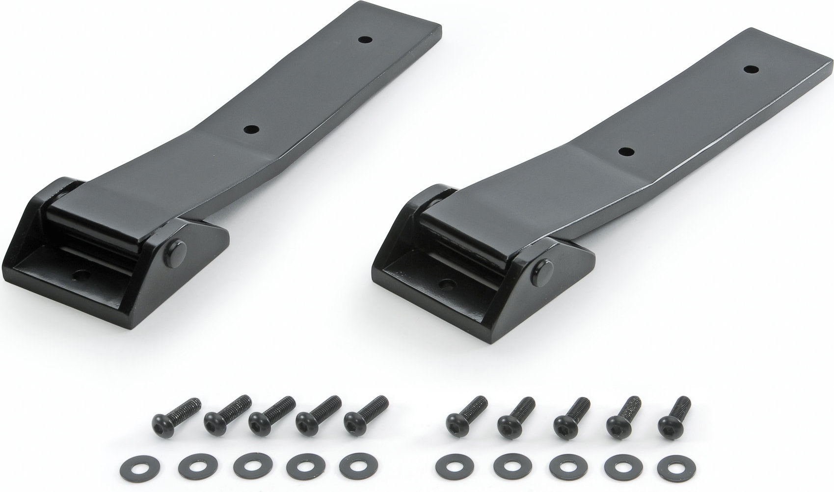Kentrol Stainless Steel Tailgate Hinges for 07-18 Jeep Wrangler JK