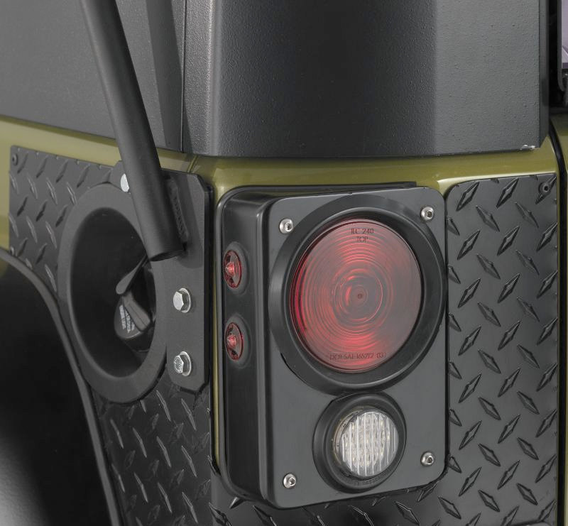 Warrior Products 2960 Steel Tail Lights for 07-18 Jeep Wrangler JK