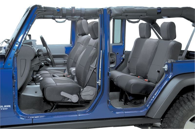 Smittybilt Front Neoprene Seat Covers for 2007 Jeep Wrangler Unlimited JK 4 Door