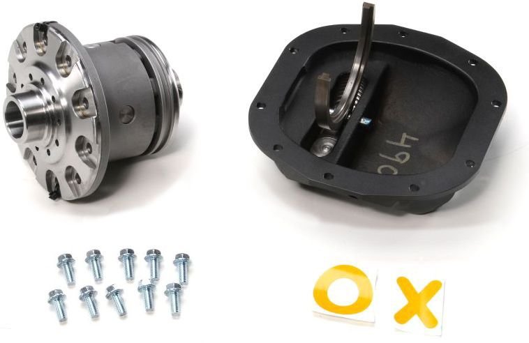 Ox D30-355-27 Locker Differential for 71-18 Jeep Vehicles with 27 Spline Front Dana 30 with 3.55 and Numerically Lower Gear Ratio
