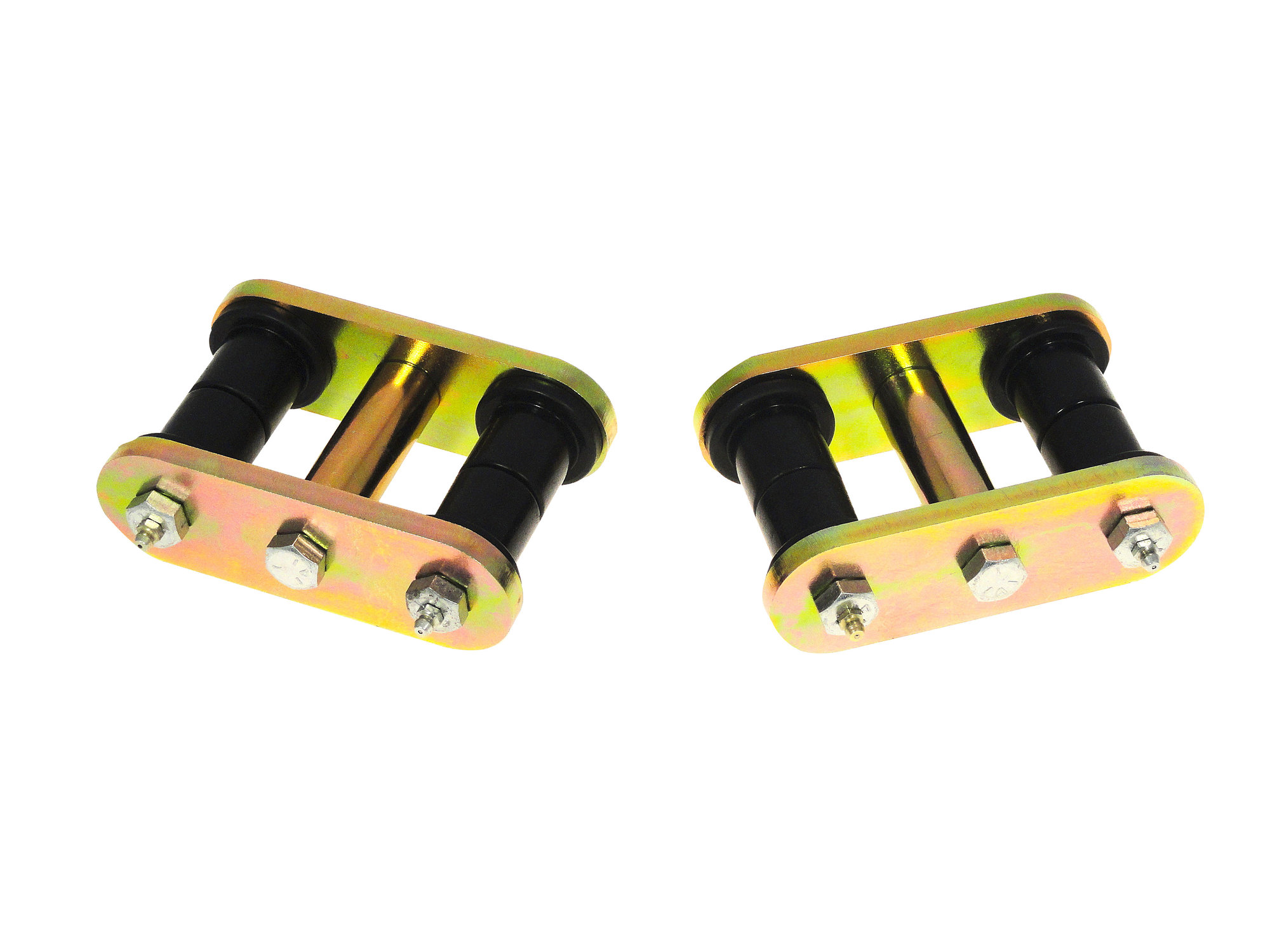Mountain Off-Road LS9034 MORE Rear 1/2" Lift Lubeable Shackles for 76-86 Jeep CJ