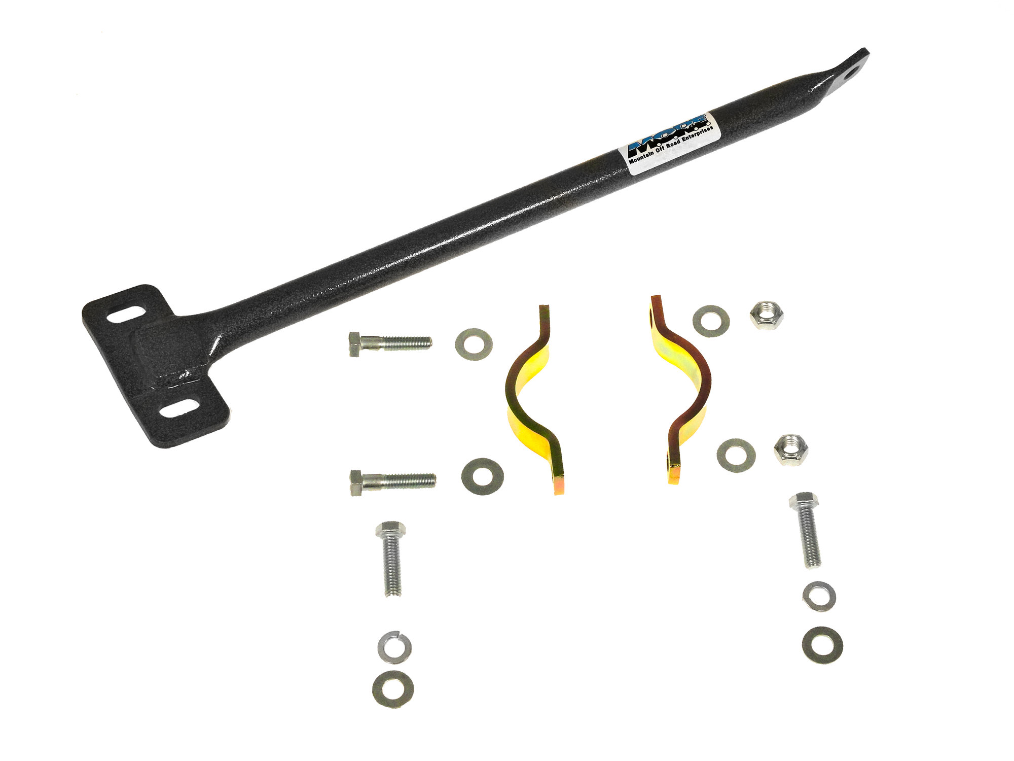 Mountain Off-Road SB9037 Steering Box Brace for 76-86 Jeep CJ-5, CJ-7 & CJ-8 Scrambler
