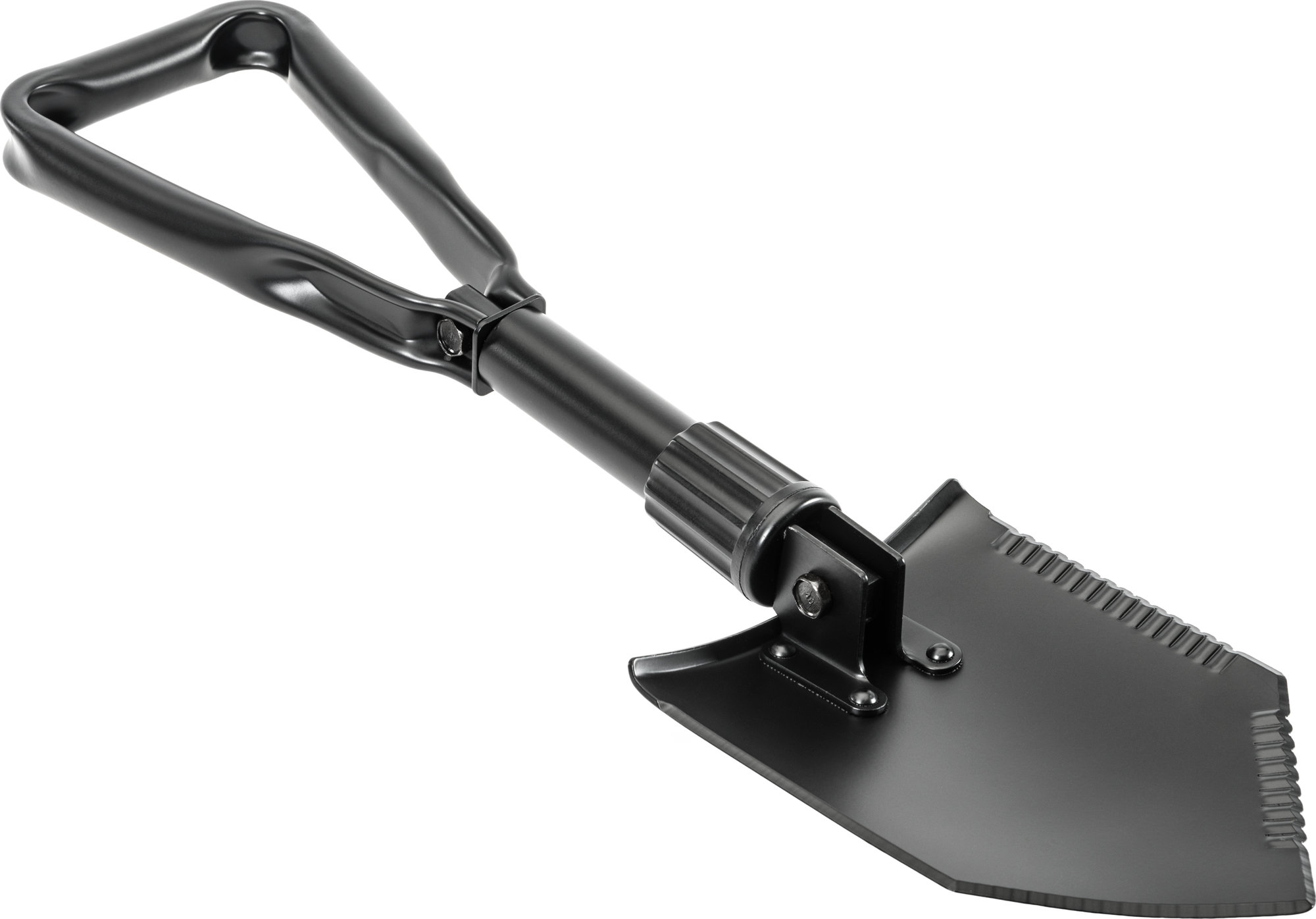 Quadratec Heavy Duty Folding Utility Shovel with Storage Pouch