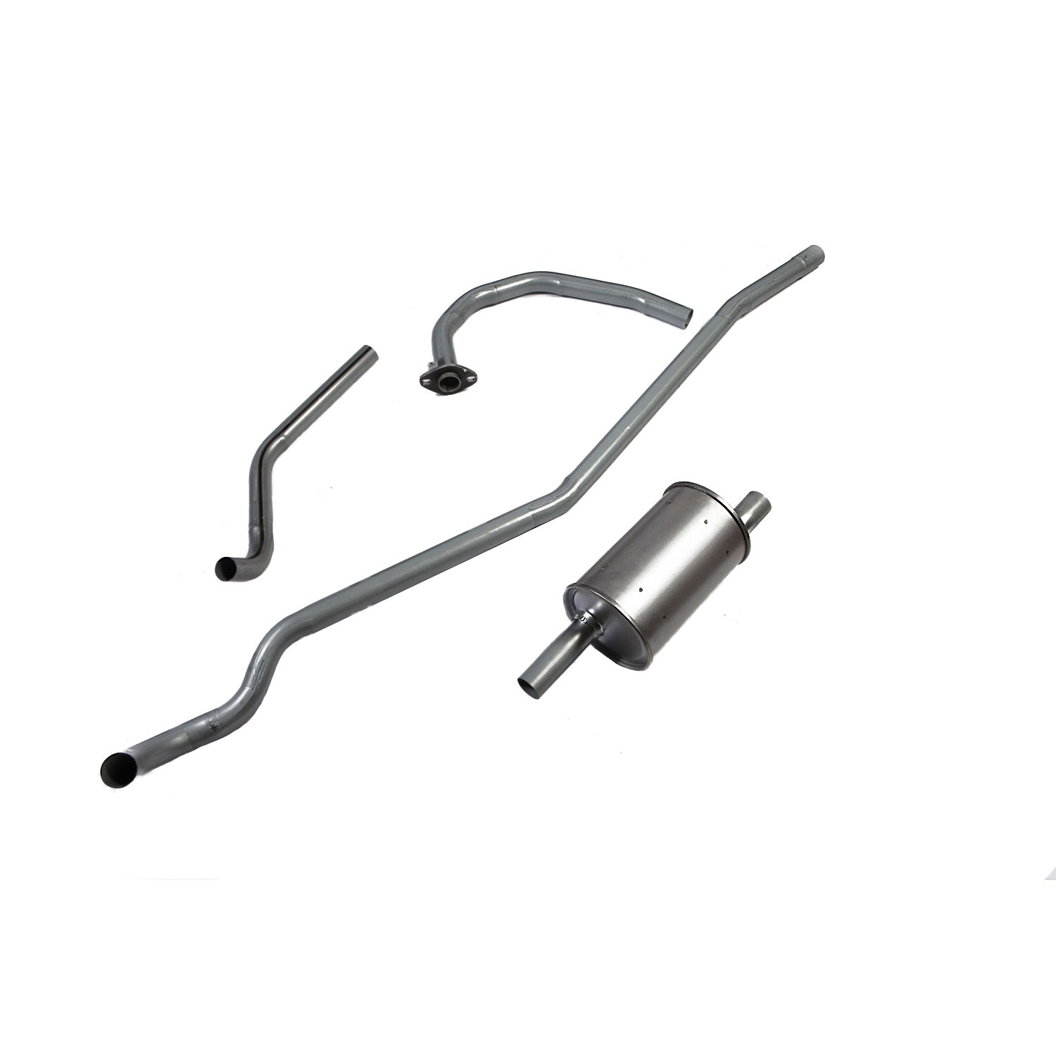 OMIX 17606.11 Exhaust System for 46-71 Jeep CJ Vehicles with 4-Cylinder Engine