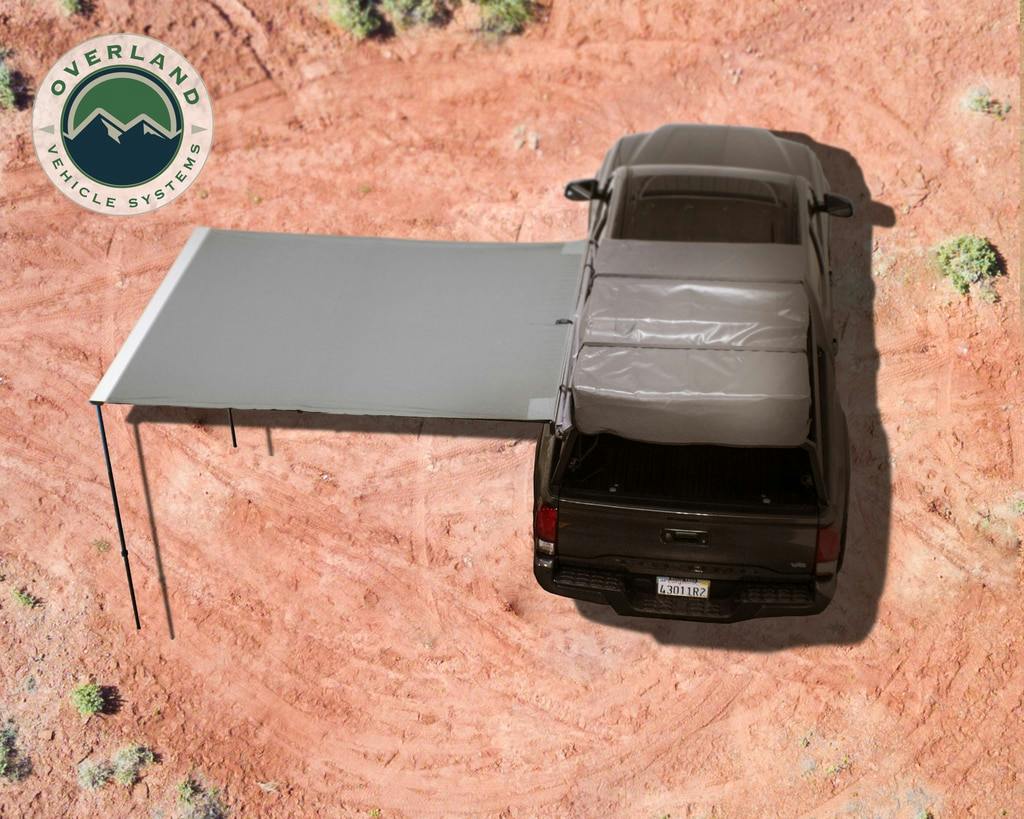 Overland Vehicle Systems 18049909 Nomadic Awning 2.0 - 6.5' With Black Cover