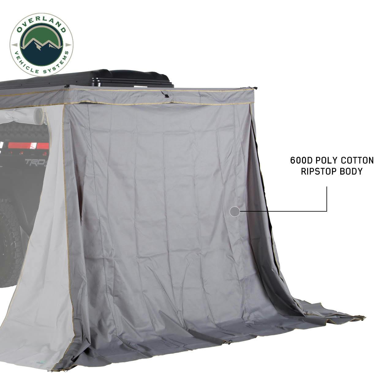 Overland Vehicle Systems 18319909 Nomadic 270 LTE Awning Walls 3 and 4 Driver Side