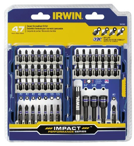 Irwin 47-Piece Impact Series Fastener1840392