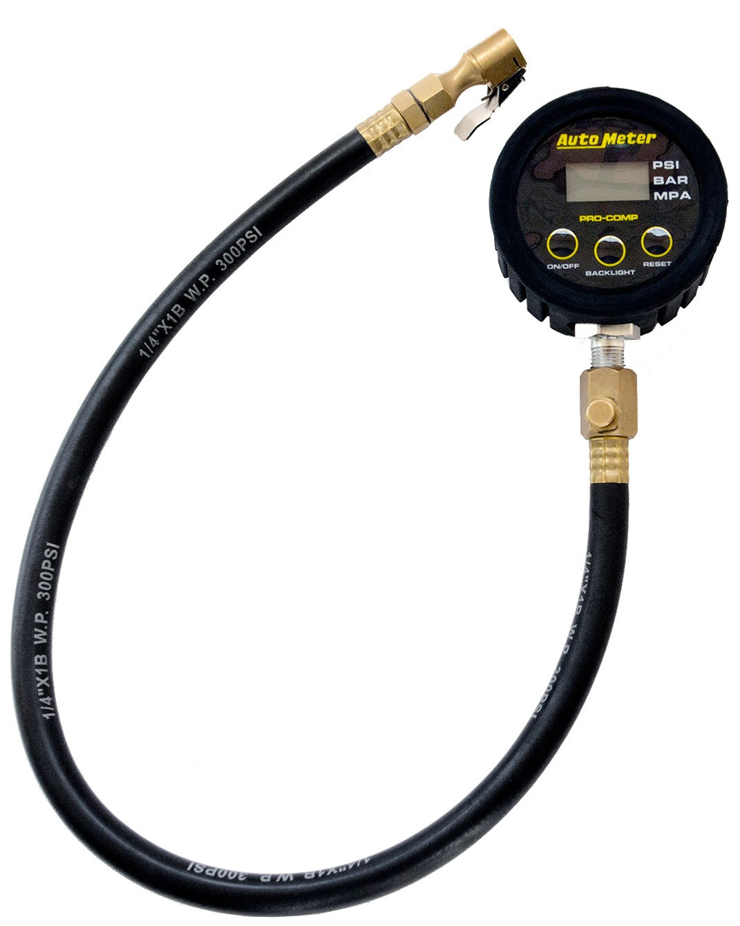 Auto Meter 2163 Autometer Tire Pressure Gauge 0-50 PSI Pro Comp Precision Digital