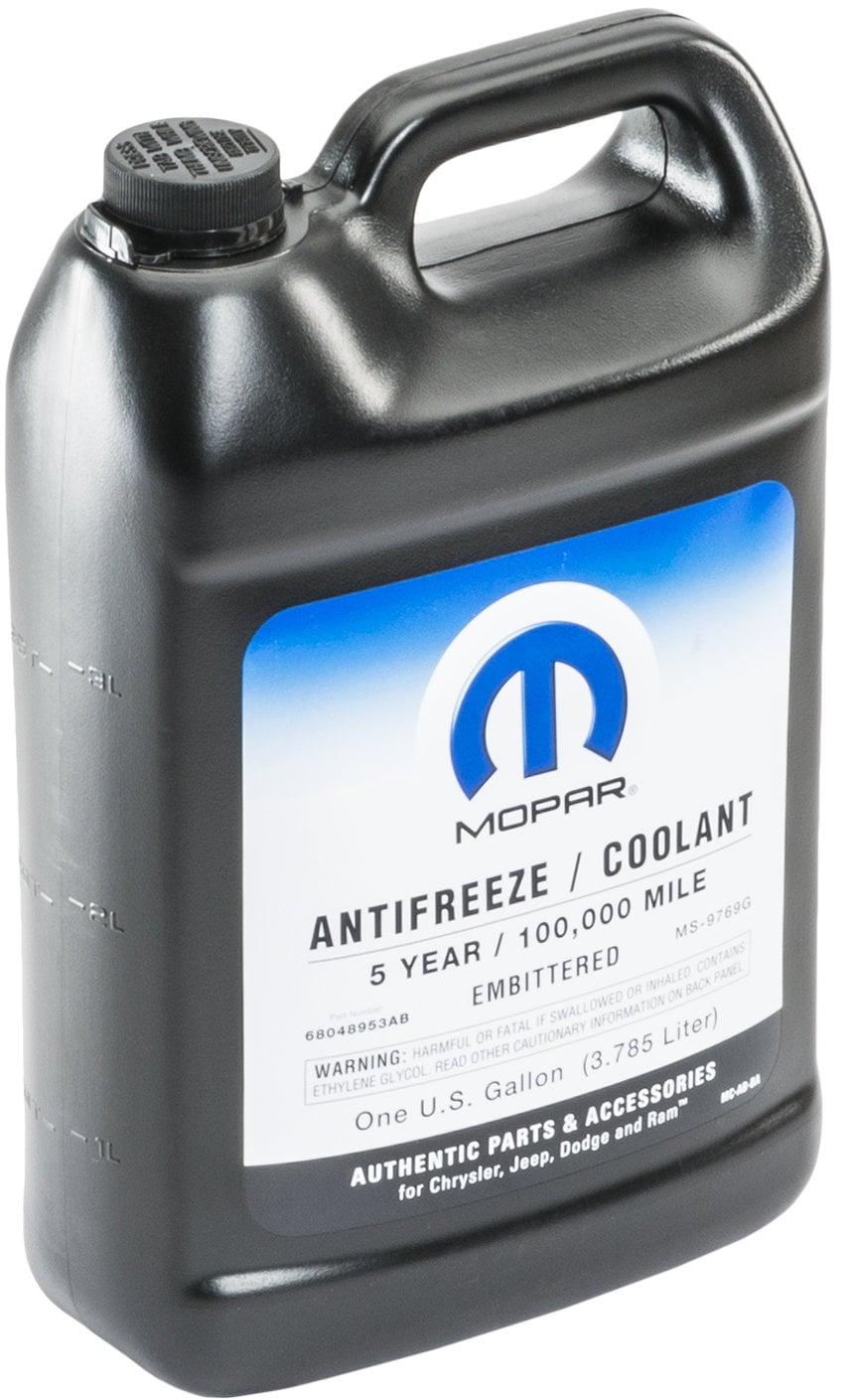 Mopar 68048953AC Standard HOAT Coolant and Antifreeze for 07-12 Jeep Wrangler JK