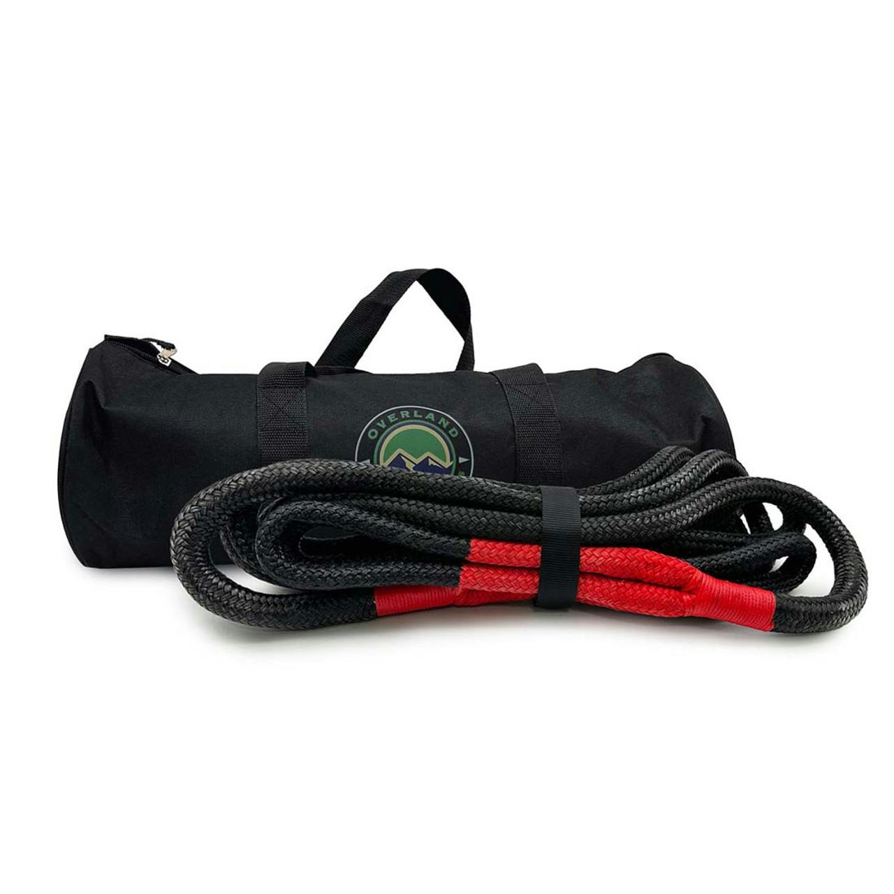 Overland Vehicle Systems 19009920 Brute Kinetic Recovery Rope 7/8 x 20' With Storage Bag