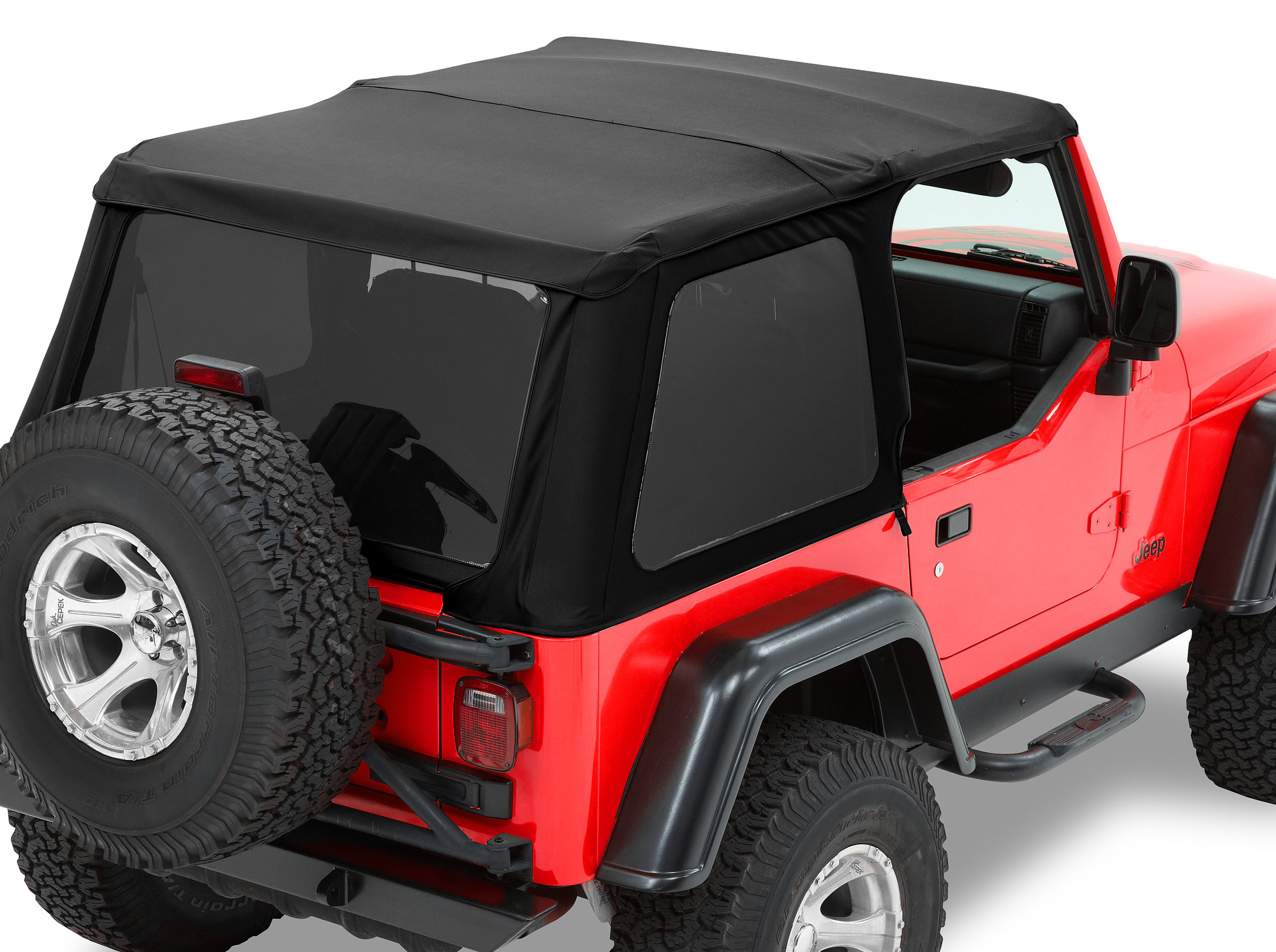 Bestop 5692017 Trektop NX Twill Soft Top for 97-06 Jeep Wrangler TJ