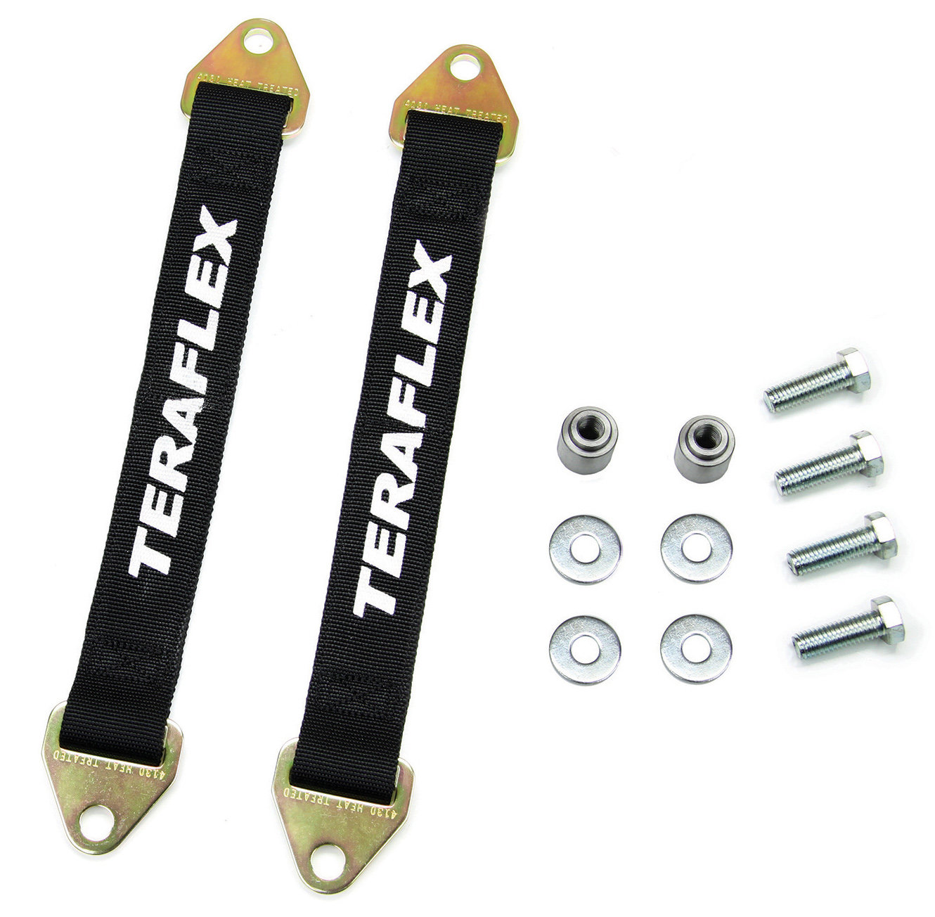 Teraflex 4853155 Front 15 1/8" Limiting Strap Kit for 07-18 Jeep Wrangler JK