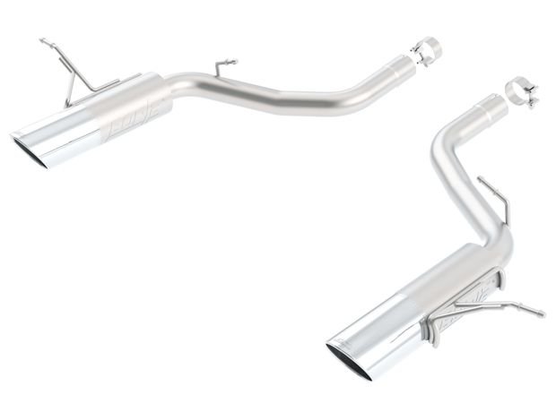 Borla 11827 ATAK Rear Section Exhaust for 12-14 Jeep Grand Cherokee WK2 SRT with 6.4L