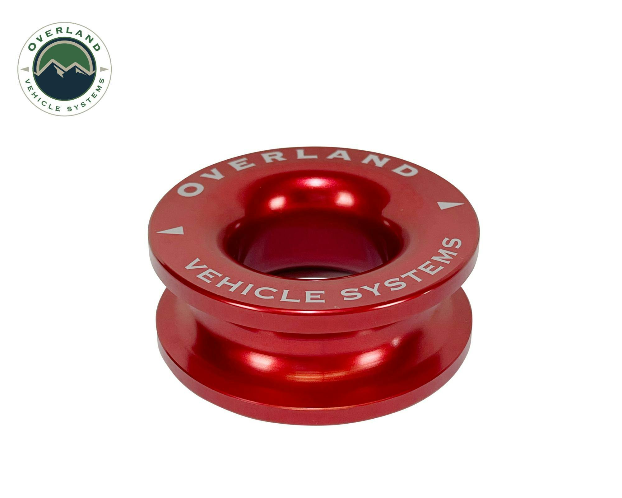 Overland Vehicle Systems 19240005 Recovery Ring 2.5 10,000 lb. Red With Storage Bag