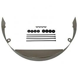 Universal Chrome Fan Shroud - 3" x 20"