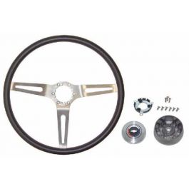 1973-87 Black GM Comfort Grip Steering Wheel Kit