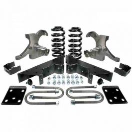 CPP 1973-87 GM PU 4"front/6"rear drop kit w/spindles