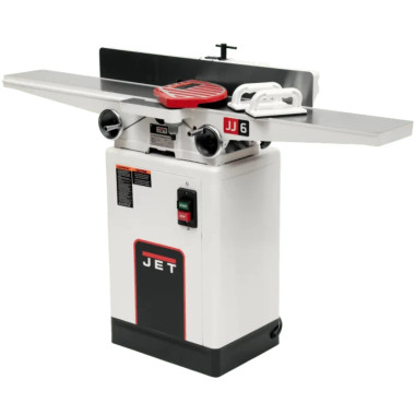 JET Tools 708457DXK JJ-6CSDX, 6" Deluxe Jointer, 1HP 1PH 115/230V, Quick-Set Knives