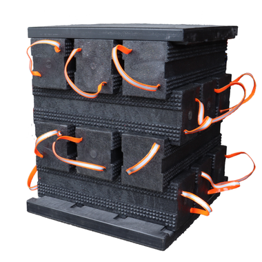 AME 15266-PLB 14 Piece Primo Cribbing Kit with Locking Jack Plate & Big Grip Plate